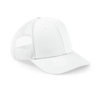 Modern Snapback Trucker Hat 6-Panels Semi-Curved Peak Mesh Back Baseball Cap