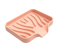 Modern Soap Tray Soft Silicone Component Not Slip Box Flexible Soaps Rack for Hygienic Storage in Showers & Sinks Not Slip Box with Innovative Drainages Systems Silicone Save Fit All Bathroom Styles