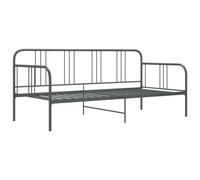 Modern Sofa Bed Frame Metal Bedroom Day Sleepover Bed Base Sofa vidaXL