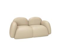 Modern Sofa Couch with Soft Cushions - Comfy Loveseat for Living Room, Apartment, Office - Easy to Assemble for Small Spaces