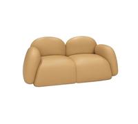 Modern Sofa Couch with Soft Cushions - Comfy Loveseat for Living Room, Apartment, Office - Easy to Assemble for Small Spaces