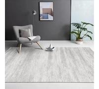 Modern Soft Gray Area Rug for Living Room BedroomWashable Nordic Design160x190cm Cozy Carpet for Contemporary