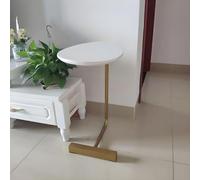 Modern Solid Wood C-Shaped Side Table Set - Stylish End Table for Living Room, Bedroom & Reading Nook - Space-Saving Design for Small Spaces - Functional & Elegant