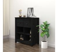Modern Solid Wood Pine Sideboard Home Storage Cabinet Highboard vidaXL