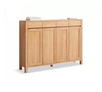 Modern Solid Wood Shoe Cabinet Oak Entryway Sto nizer with Doors Slish Shoe Rack for Hallway Living Room & Porch Space-Saving Design for Home Use