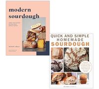 Modern Sourdough Sweet and Savoury Recipes from Margot Bakery By Michelle Eshkeri & Quick and Simple Homemade Sourdough By Jane Mason 2 Books Collection Set