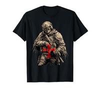 Modern Spiritual Warfare Tactical Templar Knight Cross T-Shirt