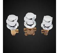 Modern Split Piece Bathtub Faucet with Waterfall Tap and Shower Mixer Brass Control Valve for Cold and Hot Water Temperature Adjustment