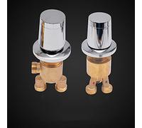 Modern Split Piece Bathtub Faucet with Waterfall Tap and Shower Mixer Brass Control Valve for Cold and Hot Water Temperature Adjustment