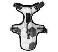 Modern Sports Football Soccer Reflective Dog Vests for Large for Dingo Night Walking Cute Dog Vest for Walking with Handle Chaleco para perro Medium