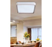 Modern Square Ceiling Light with Remote Control in White The hot sale White