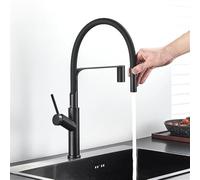 Modern Square Chrome Kitchen Faucet - Elegant & Functional Design, Easy Installation, Ideal for Home & Commercial Use, Stylish Sink Accessory for Improved Aesthetics.