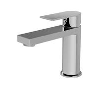 Modern Square Mono Basin Mixer Tap & Push Button Waste - Chrome - Balterley