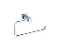 Modern Square Towel Ring Chrome
