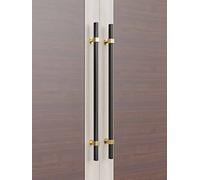 Modern Stainless Steel Barn Door Handle for Metal Glass Tempered and Wooden Doors Thickened Push Pull Design for Easy Opening and Closing