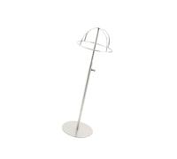 Modern Stainless Steel Hat Display With Anti Slip Base Home Hat Storage For Secure Placement In Retail Environments Adjustable Height Hat Rack
