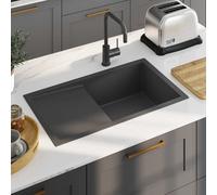 Modern Stainless Steel Inset Kitchen Sink Inset Waste Various Styles