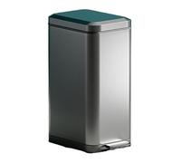Modern Stainless Steel Kitchen Trash Can 7-20L with Removable Inner Bucket & Pedal Handle - Sleek Design for Home & Office Use
