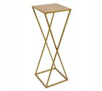 Modern standing flower bed 70 cm gold