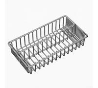 Modern Steel Cutlery Tray 30cm with Water Drain Holes | Efficient drainage system, keeps utensils dry, prevents for mold, 30x15x7cm size, fits standard drawers