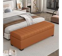 Modern Storage Ottoman Bench Versatile Entryway Seat & Bedroom Storage Stool Ideal for Living Room Padded Footrest for Shopping Mall & Clothing Store Use