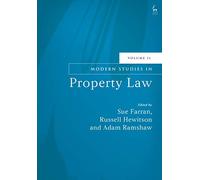 Modern Studies in Property Law, Volume 11