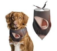 Modern Style Chair Dog Bandana Triangle Dog Scarf Washable Polyester Dog Bibs Cute Pet Bandana for Medium Large Dogs Puppy and Cats