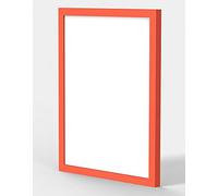 MODERN STYLE FLAT COLOURFUL 100% WOODEN FRAMES PHOTO PICTURE POSTER FRAME RED A2