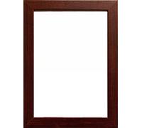 MODERN STYLE FLAT FRAMES WOOD FINISH PHOTO PICTURE POSTER FRAME MAHOGANY HOME OFFICE WORK GIFT PRESENT 6X6