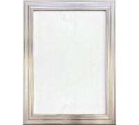 MODERN STYLE FLAT FRAMES WOOD FINISH PHOTO PICTURE POSTER FRAME PEWTER HOME OFFICE WORK GIFT PRESENT 40X40CM