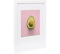 Modern Style MDF Picture Frame A4 Size Poster Home Decoration Photo Frames Freestanding & Wall Mountable Table Top Certificate Document Frames (A4 (21x30 cm), White)