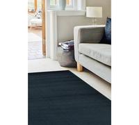 Modern Style Rugs Colorama Plain Dark Navy Cosy Rugs. Area Rug Short Pile Rug Suitable for Living Room, Bedroom, Hallway, Lounge Rug - 80x150 cm