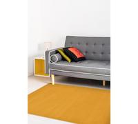Modern Style Rugs Colorama Plain Orange Cosy Rugs. Area Rug Short Pile Rug Suitable for Living Room, Bedroom, Hallway, Lounge Rug - 120x170 cm