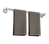 Modern Style Wall Mount Lengthen Towel Bar Rail, SUS304 Stainless Steel Single Towel Hanger Holder for Bathroom Hardware and Kitchen, Polished Silver Finish, 30cm-120cm Optional (Size : 90cm)