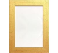 MODERN STYLE WIDE MOLDING FRAMES WOOD FINISH PHOTO PICTURE POSTER FRAME GOLD HOME OFFICE WORK GIFT PRESENT 60X60CM