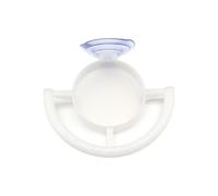 Modern Suction Mounted Pet Portable Window Mount Bird Feeding Tray Texture Suitable for Dry Food and Water Pet Food Dispenser