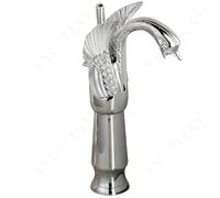 Modern Swan-S Bathroom Faucet with Single Lever for Hot & Cold Water Control, Single Hole Sink Mixer for Vani, Bathtub, and Kitchen Sink