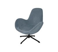 Modern Swivel Armchair Cover Mid Back Wingback Accent Chair Protector with Side Arms 4PCS Gray Blue Slipcover for Living Room Bedroom Home Office Vanity Room