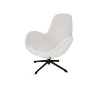 Modern Swivel Armchair Slipcover - Mid-Back Office Chair Protector with Side Arms Wingback Design for Living Room Bedroom Home Office & Vanity Room - Stylish Curved Back Accent Chair Cover