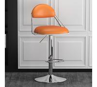 Modern Swivel Bar Stools, Counter Height Chairs with High Backrest, Easy Assembly for Kitchen, Dining Room, Bar