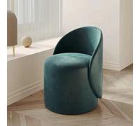 Modern Swivel Cuddle Chair with Ottoman - Cozy Boucle Accent Chair for Living Room & Bedroom 360° Rotating Armchair for Reading Relaxation & Vanity Use