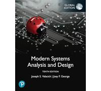 Modern Systems Analysis and Design, Global Edition