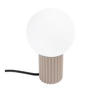 Modern Table Lamp HALO Aluminium Taupe G9 LED SOLLUX LIGHTING