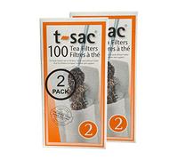 Modern Tea Filter Bags, Disposable Tea Infuser, Size 2, Set of 200 Filters - 2 Boxes - Heat Sealable, Natural, Easy to Use Anywhere, No Cleanup - Perfect for Teas, Coffee & Herbs - from Magic Teafit