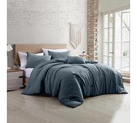 Modern Threads Comforter Set, Microfiber, Denim, King