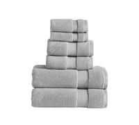 Modern Threads Luxury 6-Piece Quick-Dry Towel Set - Plush & Ultra-Absorbent for Spa-Like Experience, Cloud