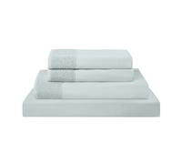 Modern Threads Pacific Coast Textiles 4 Piece Crochet LACE Microfiber Sheet Set SEAMIST Full, Microfibre, Sea Mist