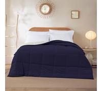 Modern Threads Pacific Coast Textiles REVERSIBLE DOWN ALT COMFORTER ECLIPSE/SILVER TWIN, Polyester