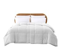Modern Threads Pacific Coast Textiles Reversible Down Alt Comforter, Polyester, White, King