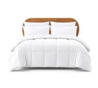 Modern Threads Pacific Coast Textiles Reversible Down Alt Comforter, Polyester, White, Queen